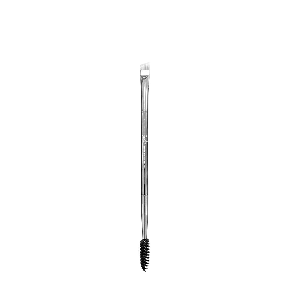 RUDE Silver Bullet Brush - Duo Eyebrow Brush - DestGlow