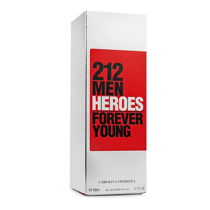 212 Men Heroes Forever Young By Carolina Herrera 5.1oz EDT Spray by perfumesandrea