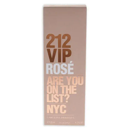 212 Vip Rose By Carolina Herrera For Women 4.2oz EDP Spray by perfumesandrea