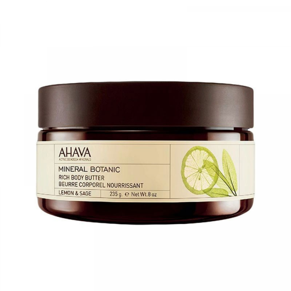Ahava Rich Body Butter - Lemon &amp; Sage 235g by Pasteur Pharmacy
