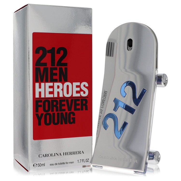 212 Heroes by Carolina Herrera Eau De Toilette Spray 1.7 oz for Men 