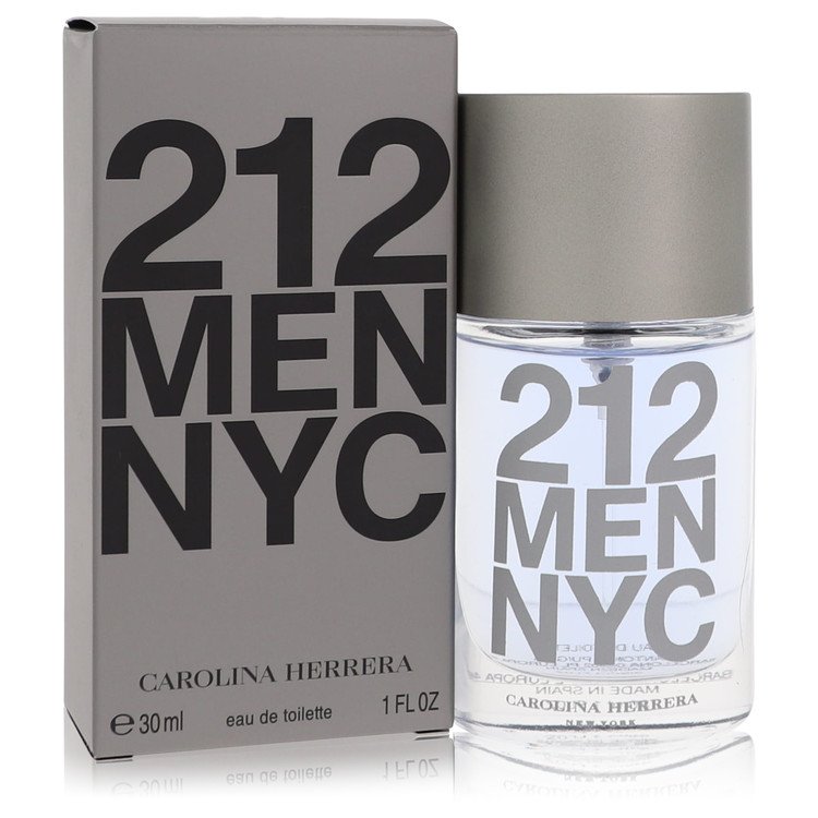 212 by Carolina Herrera Eau De Toilette Spray (New Packaging) 1 oz for Men 