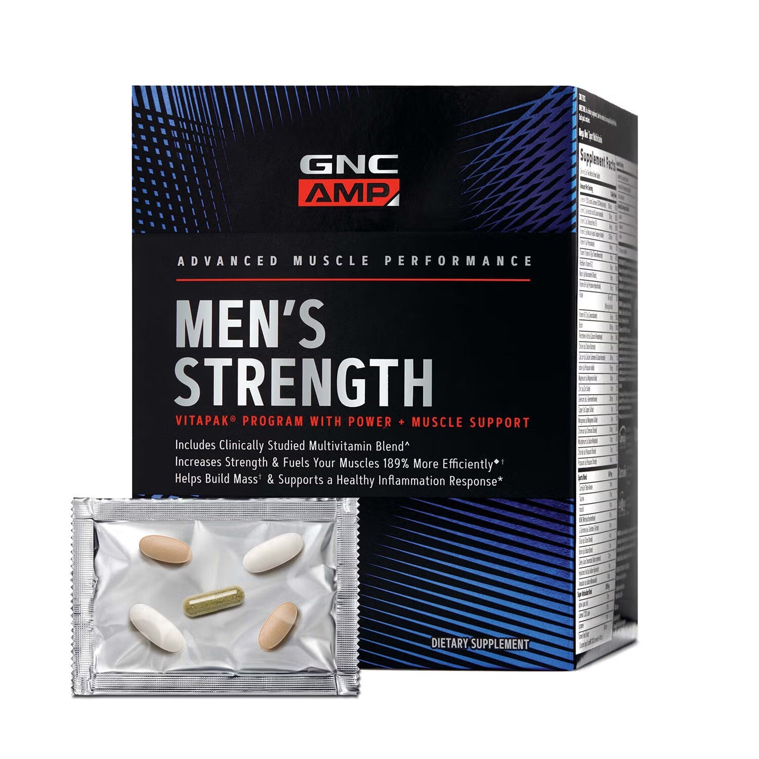 GNC AMP Strength VitaPak 14 Packs by Top Vita Shop