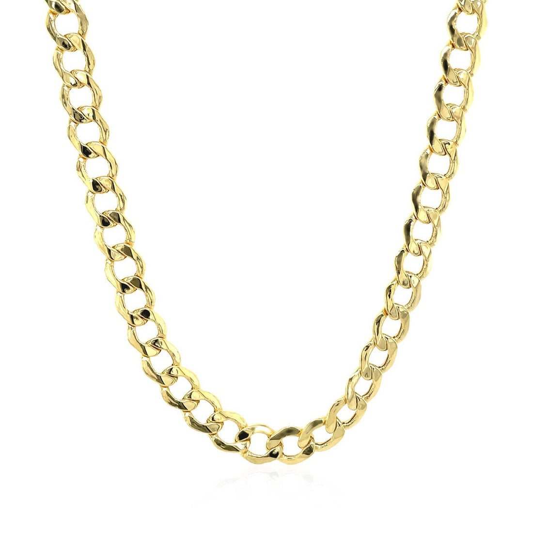 5.3mm 14k Yellow Gold Curb Chain by Bids.com