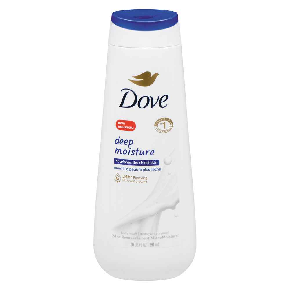 Dove Deep Moisture, Nourishing Body Wash, 22 Fl Oz (650 Ml)