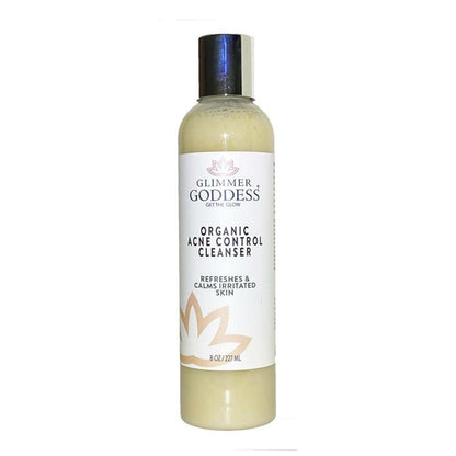 Organic Acne Control Cleanser - Hemp Seed Oil Face & Body Wash