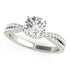 14k White Gold Fancy Prong Split Shank Diamond Engagement Ring (1 1/4 cttw) by Bids.com
