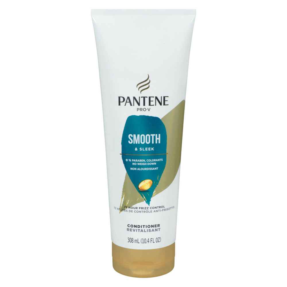 Pantene Smooth &amp; Sleek 72 Hr Smoothness Conditioner 10.4 Fl Oz