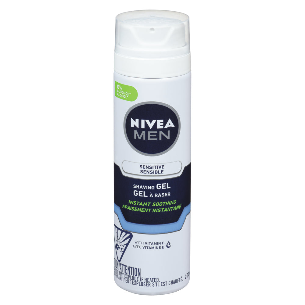 Nivea Men Sensitive Shave Gel 7 Oz. Aerosol Can by Pasteur Pharmacy