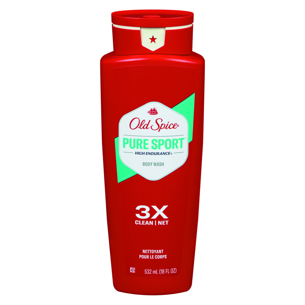 Old Spice High Endurance Pure Sport Scent Body Wash For Men, 18 Fl Oz by Pasteur Pharmacy