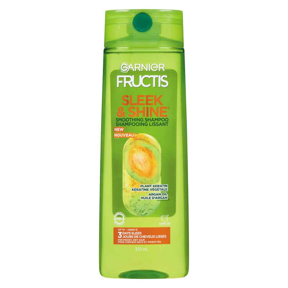 Fructis Garnier Sleek &amp; Shine Shampoo For Dry &amp; Frizzy Hair, 13 Fl Oz