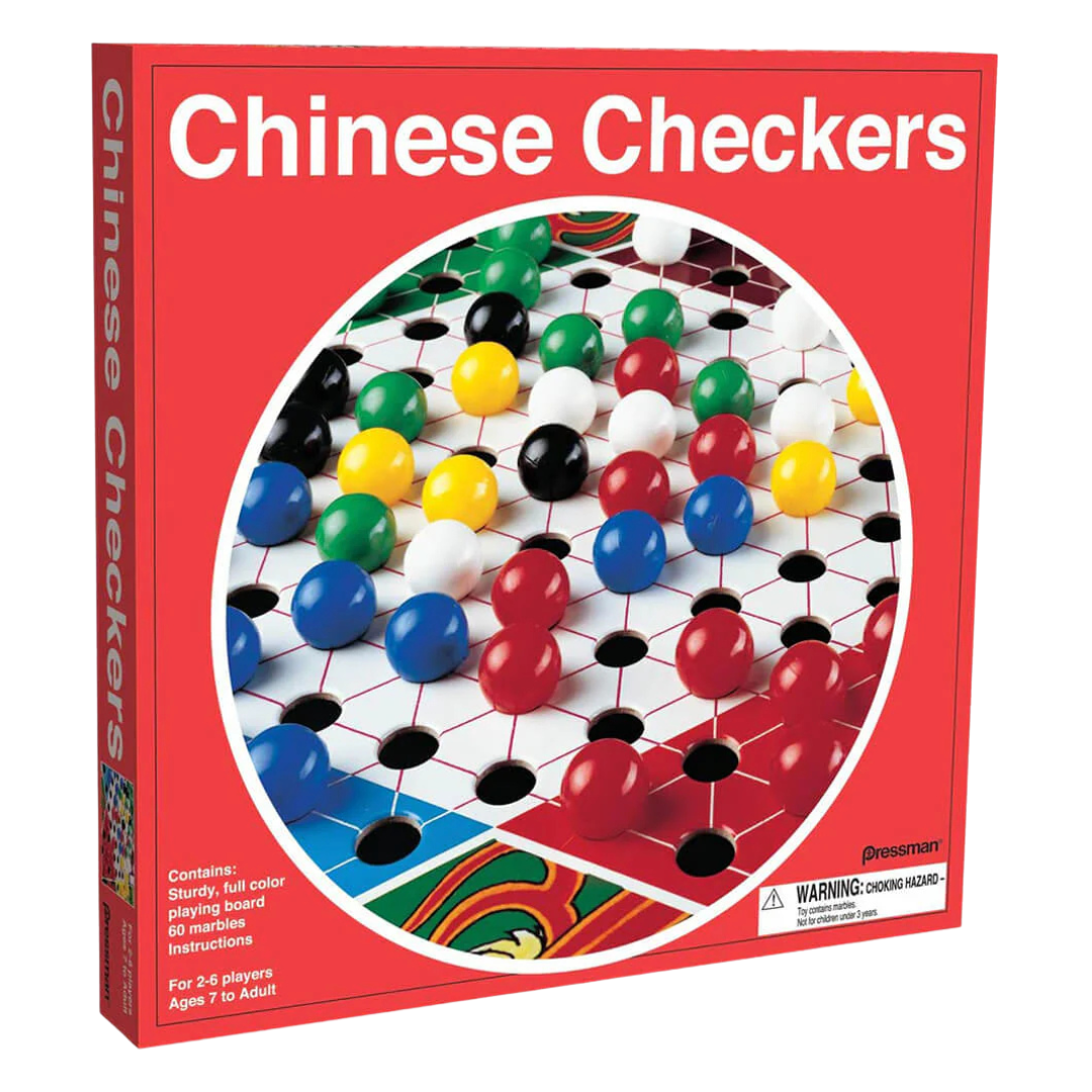 Pressman Chinese Checkers Classic Game (7Y+)  DestGlow
