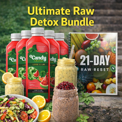 Ultimate Raw Detox Bundle – 21-Day Raw Food Reset + 14-Day Detox Tea Cleanse by Seamoss depot