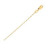 14k Yellow Gold Bead Chain (2.50 mm) by Bids.com