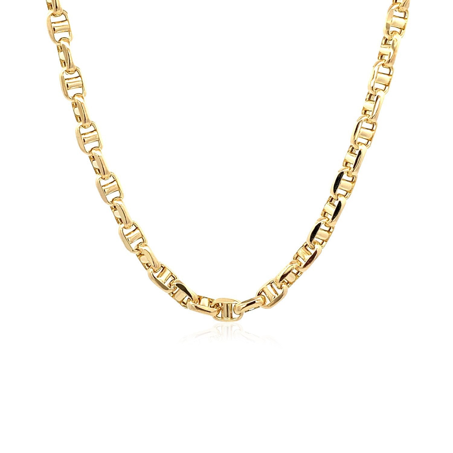 4.5mm 14k Yellow Gold Anchor Chain by Bids.com