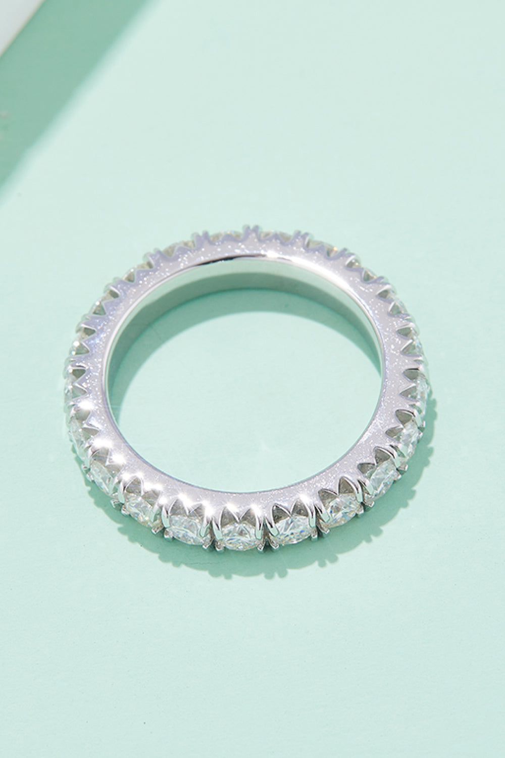 Adored 2.3 Carat Sparkala™ 925 Sterling Silver Eternity Ring by Sparkala
