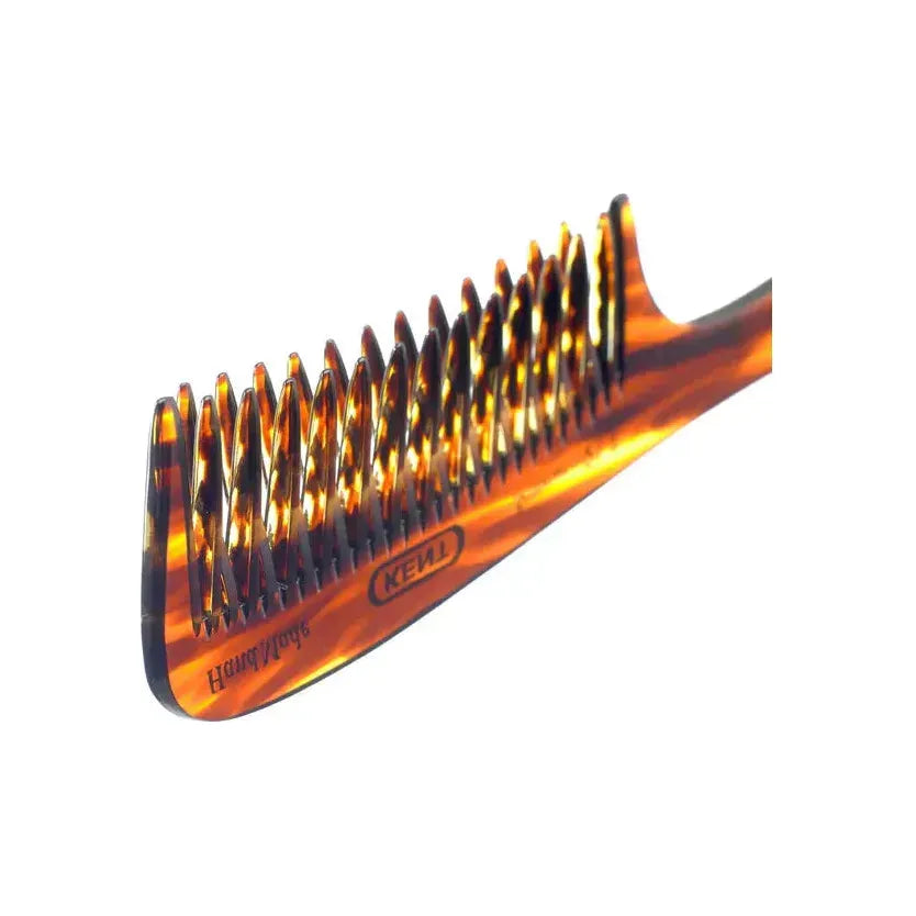 Kent 21T Hand Made Curved Double-Row Detangling Comb, 7.5 Inch, 1 Oz by Pasteur Pharmacy