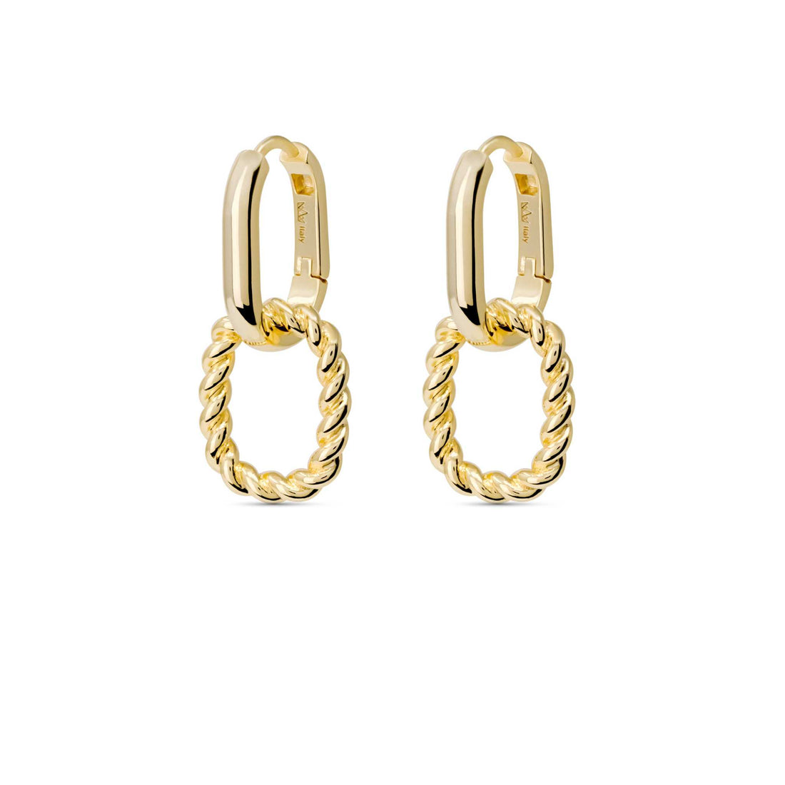 Croissant Link Earrings - DestGlow