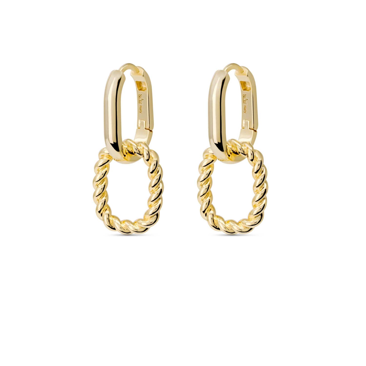 Croissant Link Earrings - DestGlow