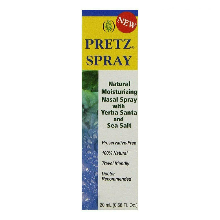 Pretz Natural Moisturizing Nasal Spray 0.67 Oz by Pasteur Pharmacy