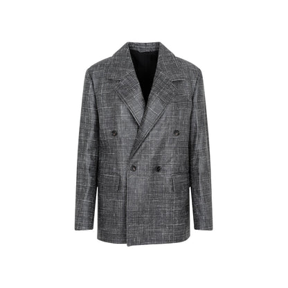 Bottega Veneta Printed Leather Jacket Women by Luosophy