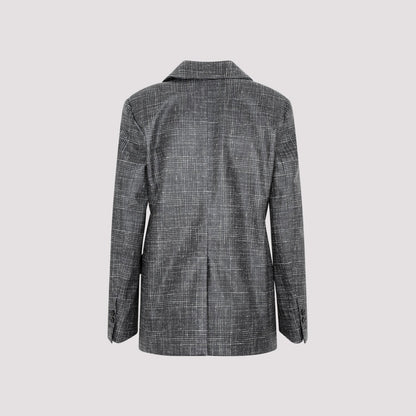 Bottega Veneta Printed Leather Jacket Women by Luosophy