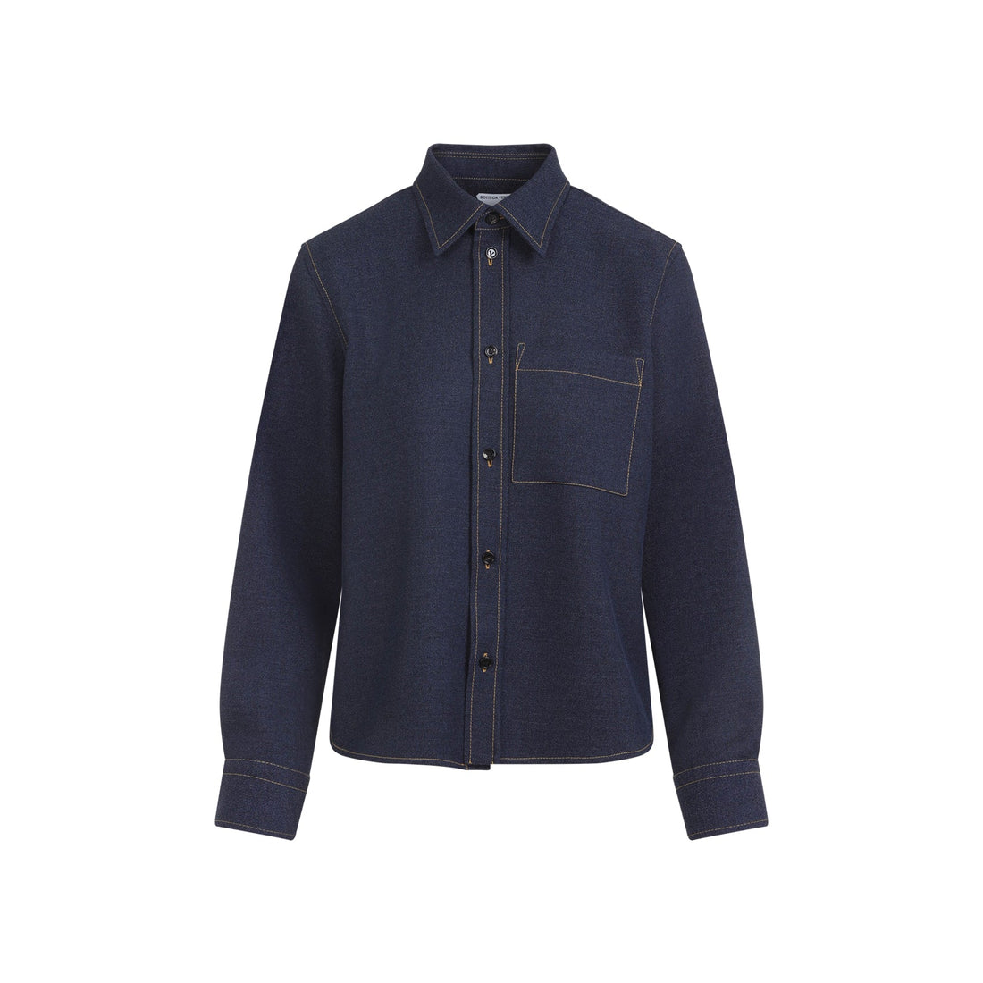 Bottega Veneta Wool Drill Shirt Women by Luosophy