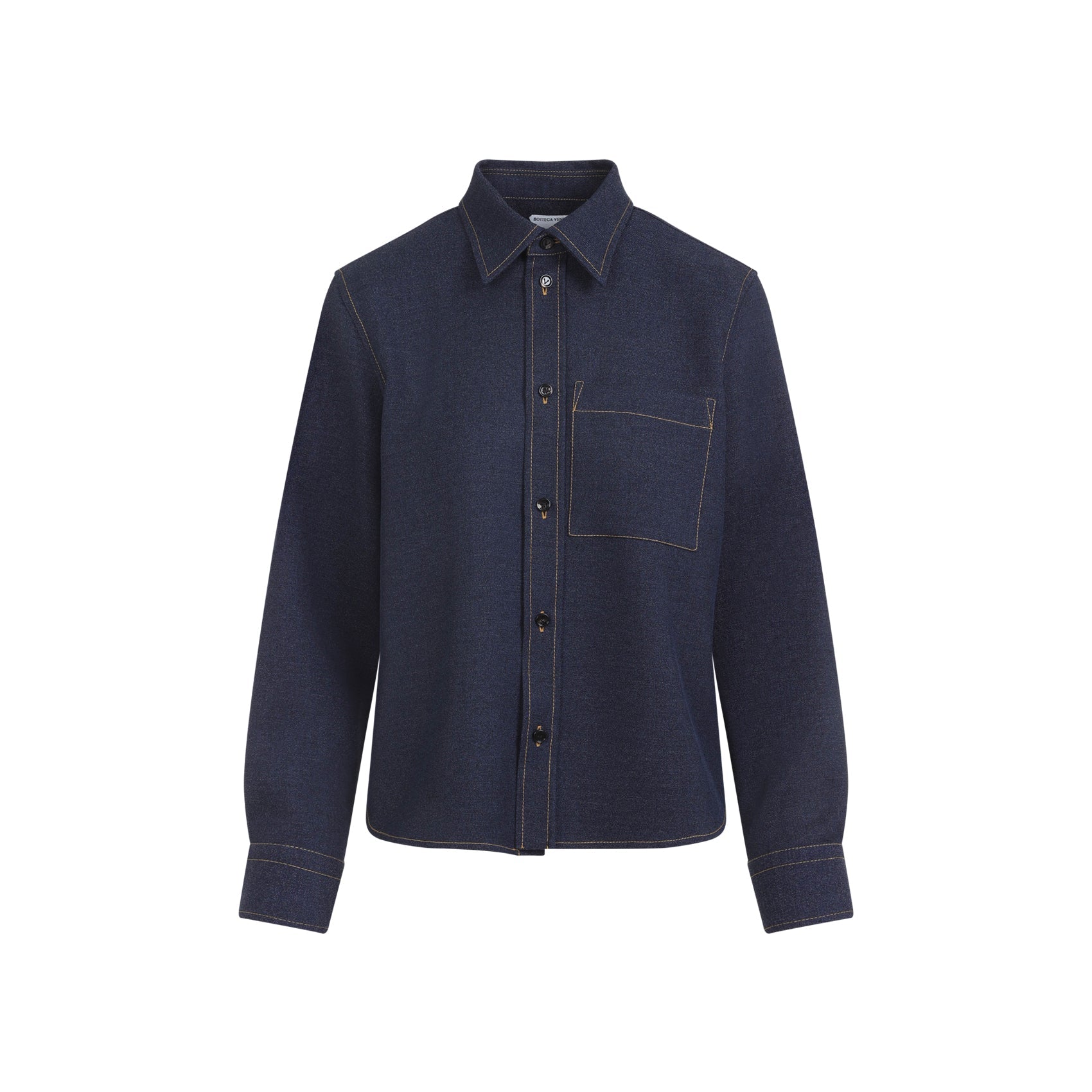Bottega Veneta Wool Drill Shirt Women by Luosophy