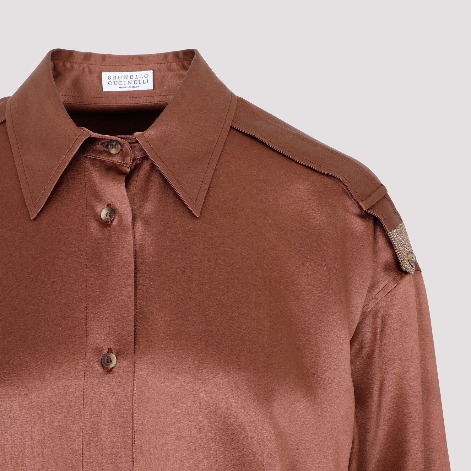 Brunello Cucinelli Silk Shirt Women by Luosophy