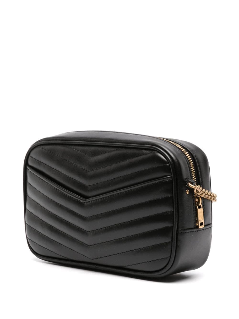 Saint Laurent Women Mini Lou In Quilted Leather by Luosophy