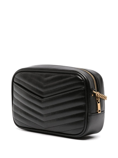 Saint Laurent Women Mini Lou In Quilted Leather by Luosophy