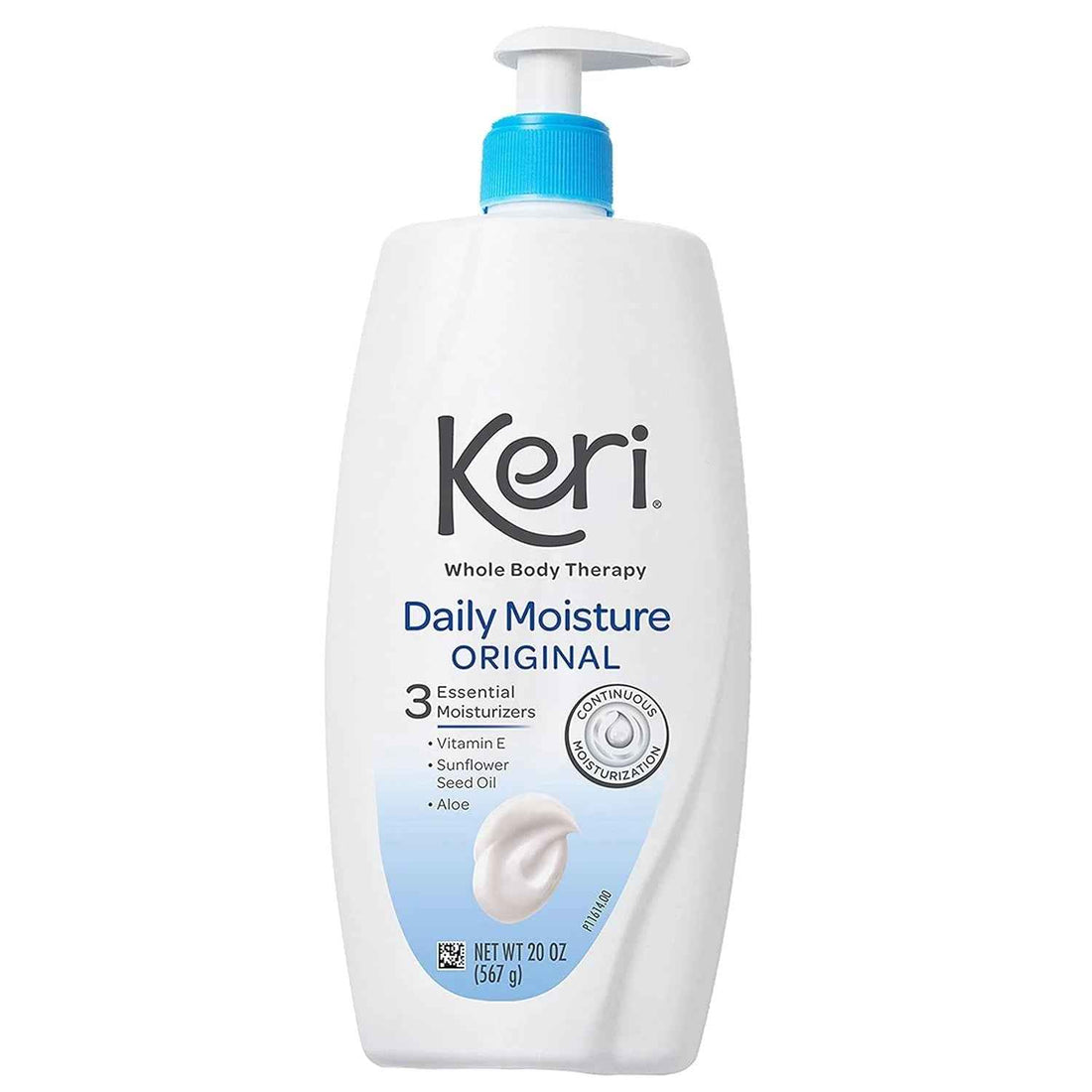 Keri Whole Body Therapy Daily Moisture Original Lotion With Aloe 20 Oz
