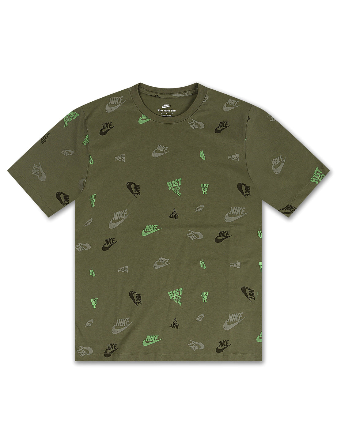 Nike Mens Sportswear Tee - Medium Olive by Denim Exchange