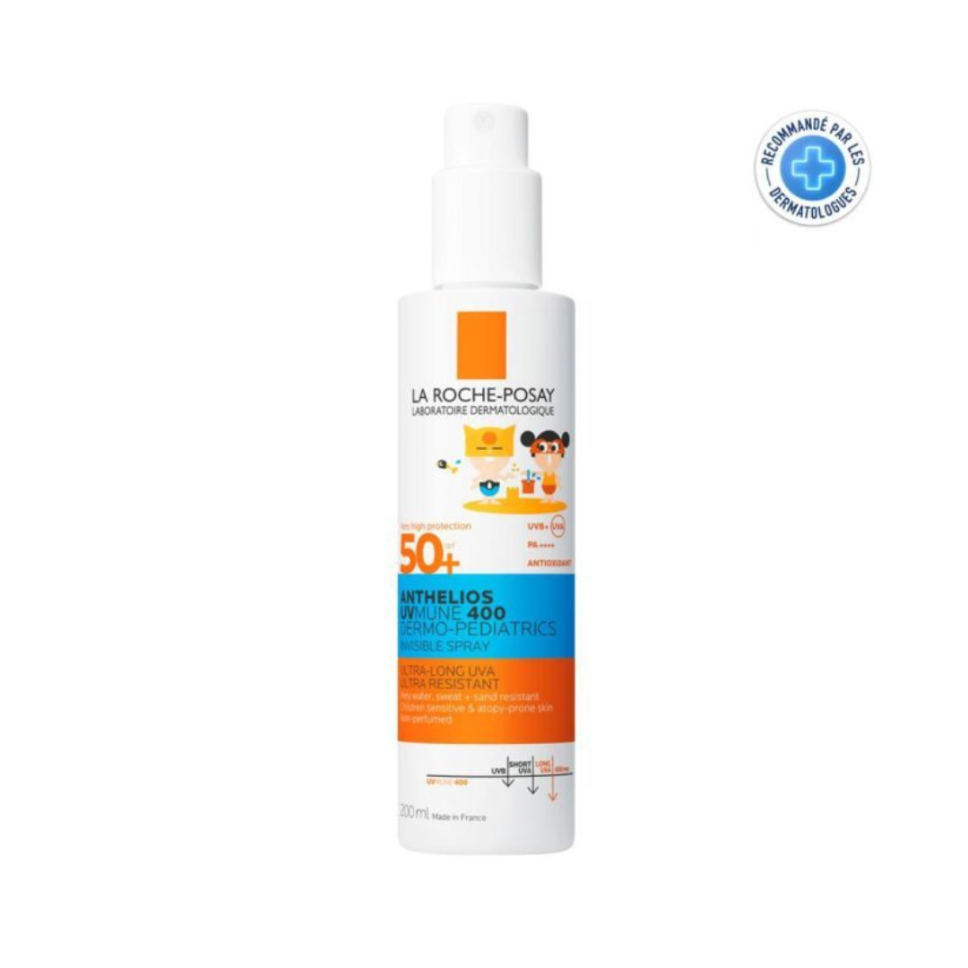 La Roche Posay LRP Anthelios Dermo-Pediatrics Invisible Spray SPF50+ 200 Ml by Pasteur Pharmacy