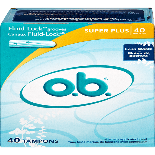 O.b. Tampons Super Plus Absorbency 