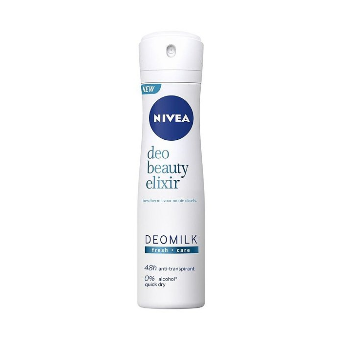 Nivea Deodorant Spray Beauty Elixir Fresh, 150 Ml by Pasteur Pharmacy