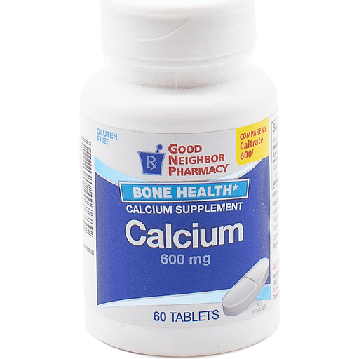 21st Century GNP Calcium 600 Mg, 60 Tablets by Pasteur Pharmacy
