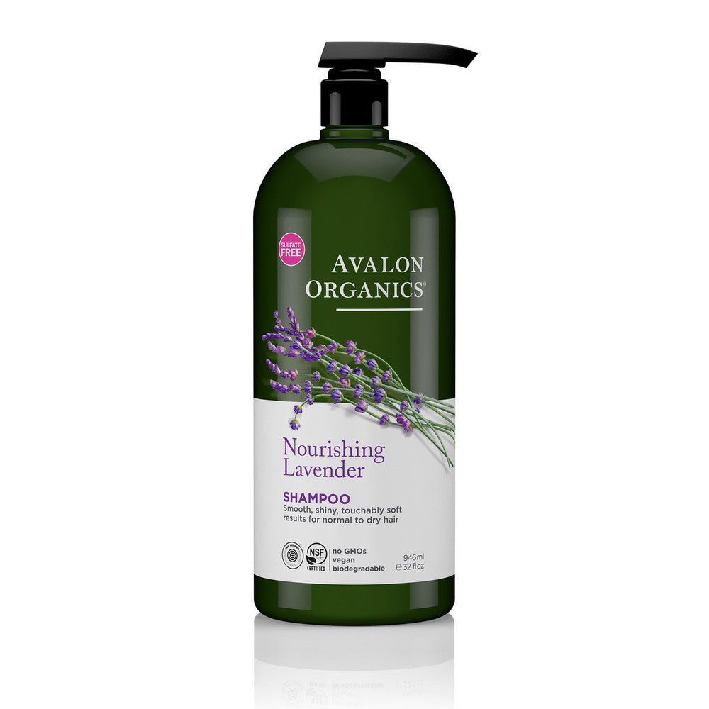 Avalon Organics Nourishing Lavender Shampoo 32 Fl. Oz. Pump by Pasteur Pharmacy