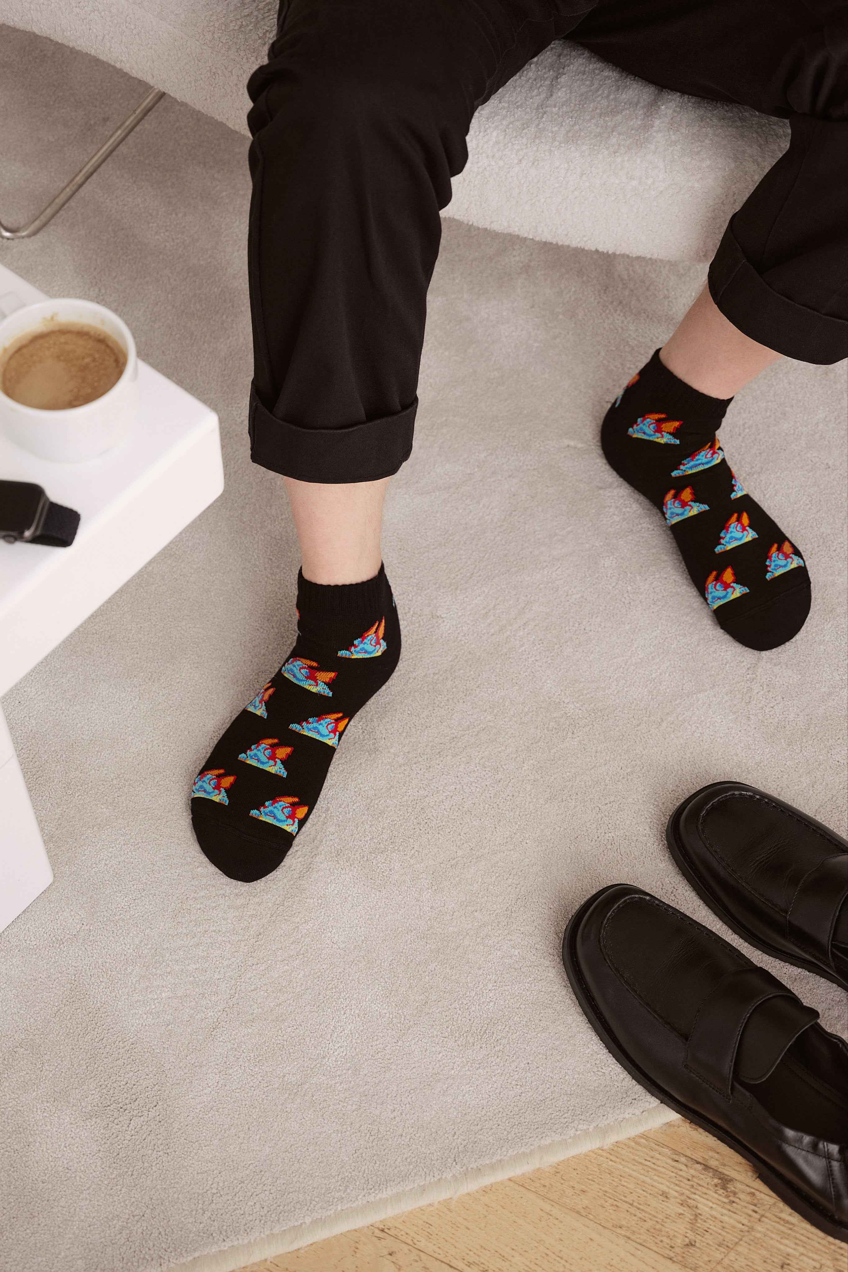 Conte Cotton Ankle Socks Diwari Happy 171