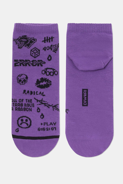 Conte Cotton Ankle Socks Diwari Happy 174