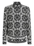Dolce & Gabbana Men Majolica-Print Silk Shirt by Luosophy