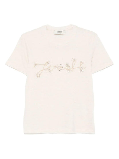 Fendi Women T-Shirt Fendi Embr