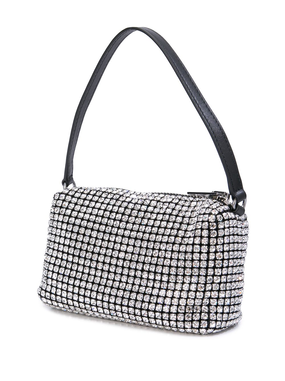 Alexander Wang Women Heiress Medium Pouch In Crystal Mesh by Luosophy