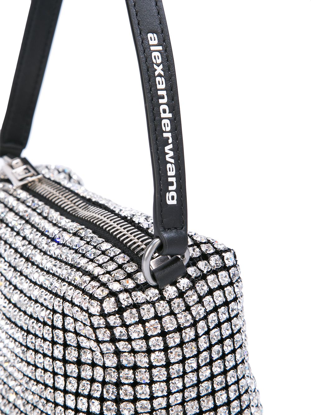 Alexander Wang Women Heiress Medium Pouch In Crystal Mesh by Luosophy