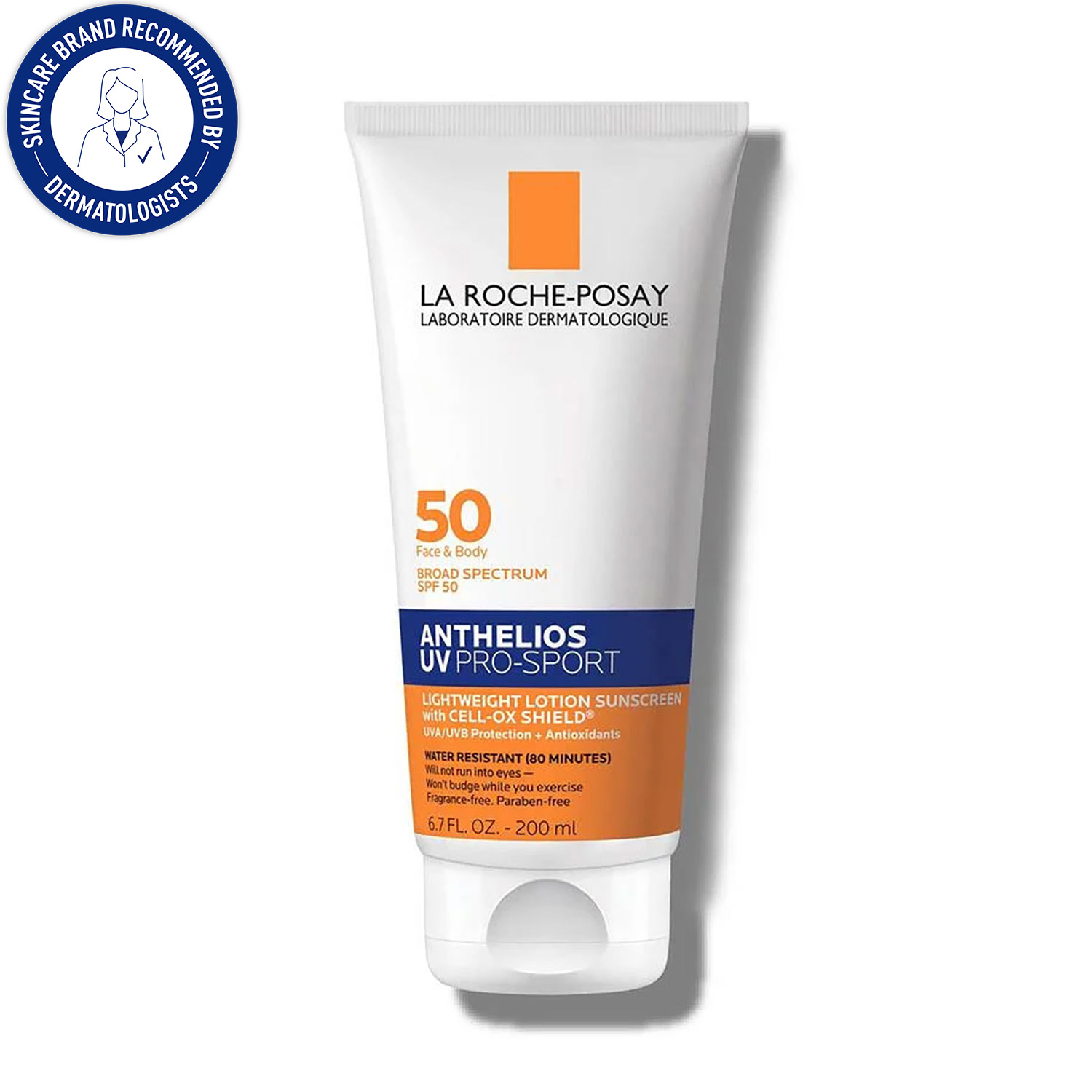 La Roche Posay UV Pro Sport Body Sunscreen SPF 50 - 6.76 Fl Oz by Pasteur Pharmacy