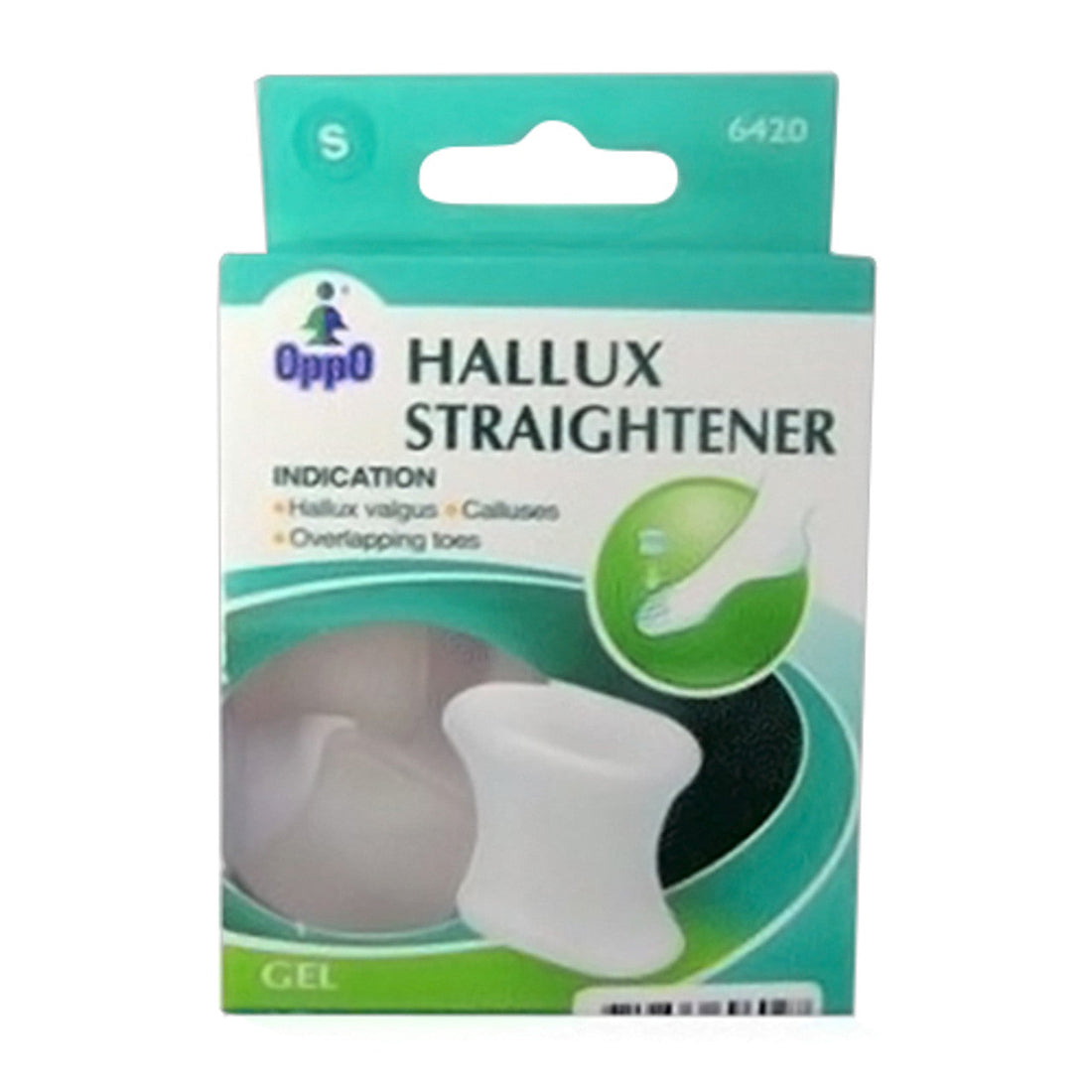 Oppo Hallux Stn Gel Sb 2ea Medium by Pasteur Pharmacy