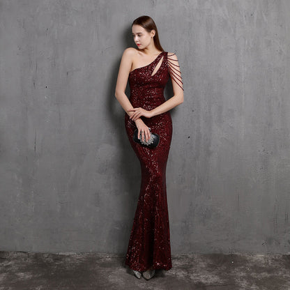 Party Formal Cocktail Dress Fairy Dream Socialite Gathering Party Evening Dress Sexy Long Slimming Toast Dress Bride by Ragazza
