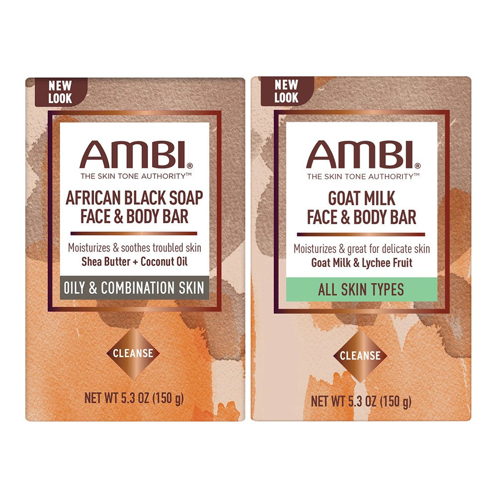 Ambi Skin Care African Black Soap - Shea Butter, 5.3 Oz by Pasteur Pharmacy
