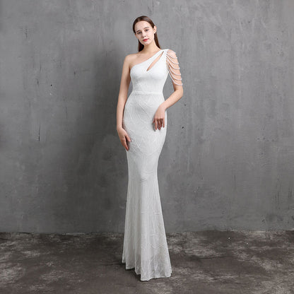 Party Formal Cocktail Dress Fairy Dream Socialite Gathering Party Evening Dress Sexy Long Slimming Toast Dress Bride by Ragazza