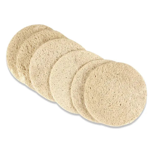 Touch Me - Loofah Disks 6 pack by Pasteur Pharmacy